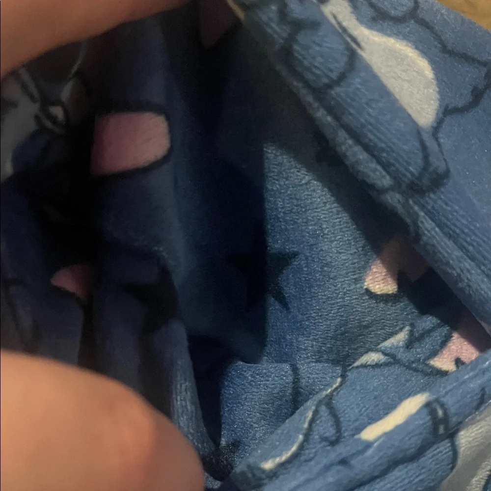 Disney Blue Pajama Pants with Stitch Design - Picture 9 of 9